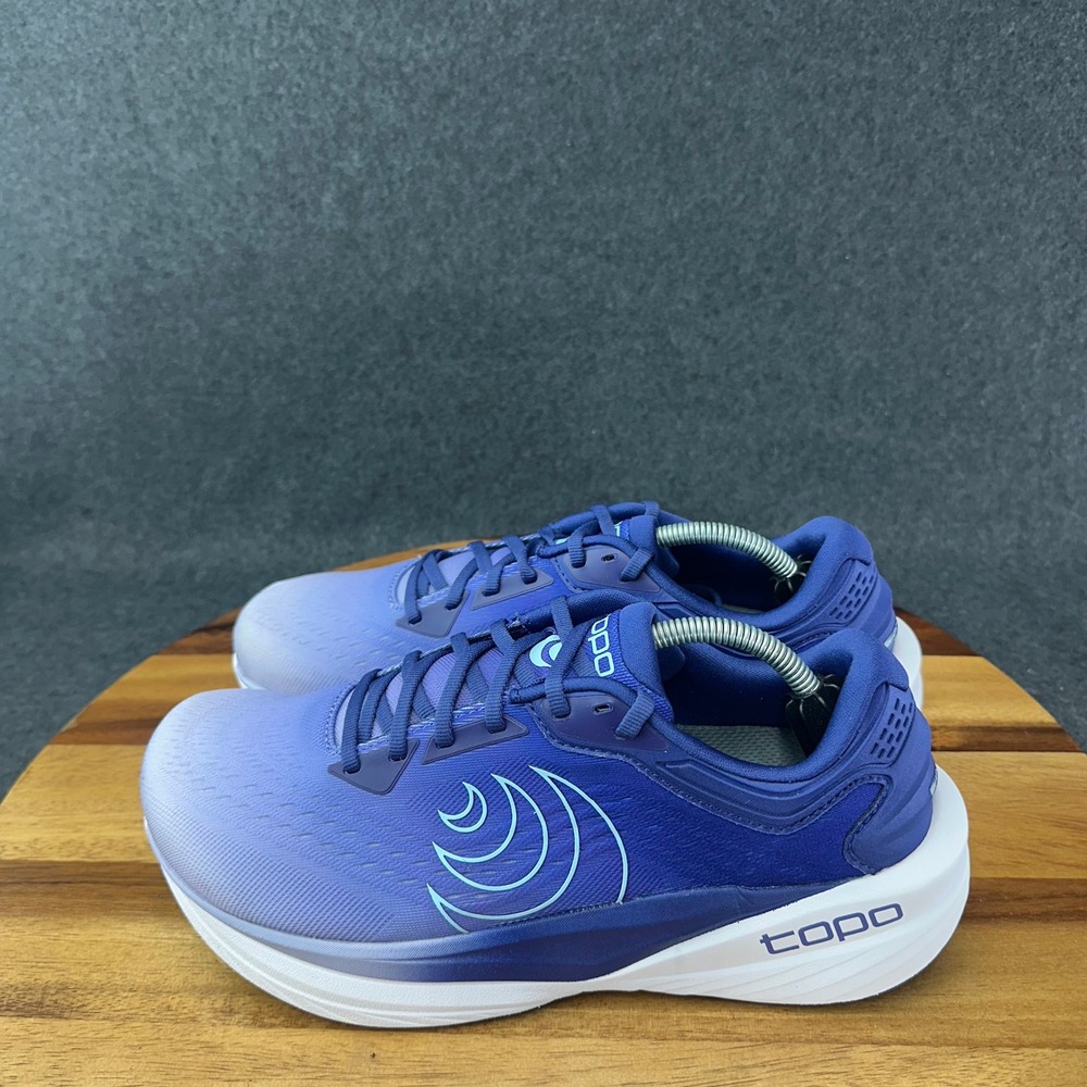 Topo Athletic Phantom 4 Purple Blue Gradient Running Shoes Womens 9 5mm Drop - Picture 7 of 12